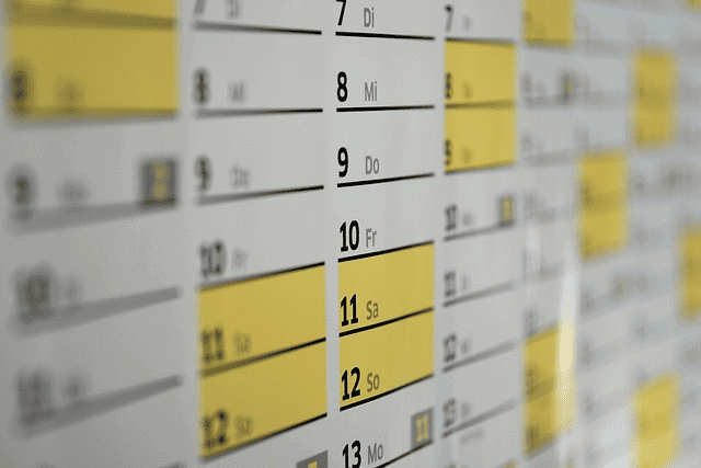 calendar, dates, schedule